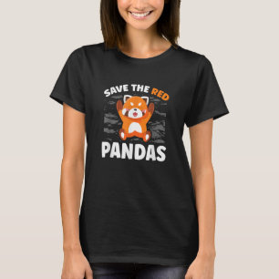 Camiseta Salve A Vida Selvagem Do Zoogonista Dos Pandas Ver
