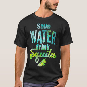 Camiseta Salve água com tequila