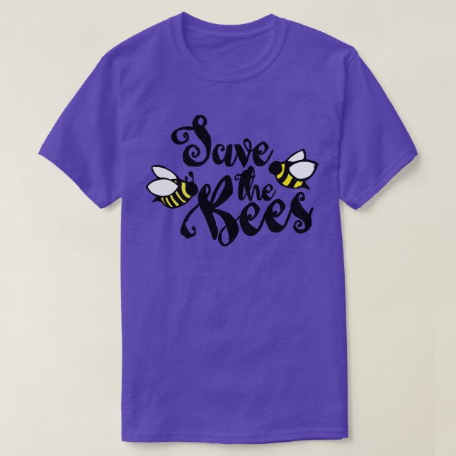 Camiseta Salve as abelhas 2 (Frente do Design)