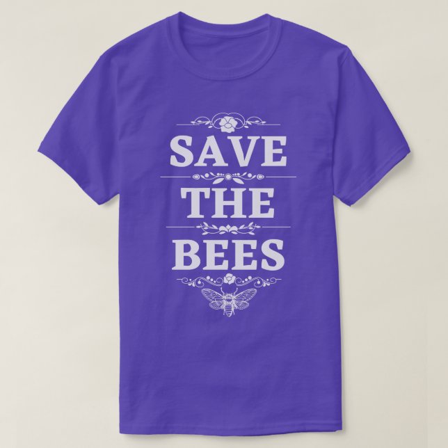 Camiseta Salve as abelhas 5 (Frente do Design)