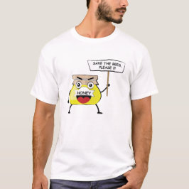 Camiseta Salve As Abelhas - Apelo de Ativismo Pelo Personag