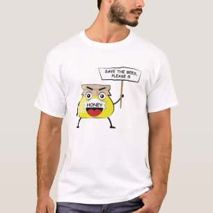Camiseta Salve As Abelhas - Apelo de Ativismo Pelo Personag