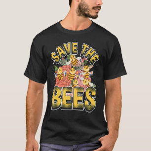 Camiseta Salve as abelhas Apicultor fantasia de abelha mel