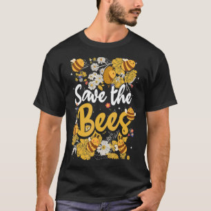 Camiseta Salve as abelhas Beekeeper bonitinha fantasia de a