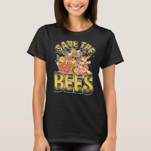 Camiseta Salve as abelhas Beekeeper, bonitinho de abelha 3