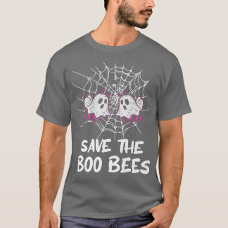 Camiseta Salve As Abelhas Boo Engraçadas Sensibilização Do