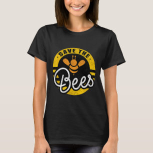 Camiseta Salve As Abelhas Do Planeta Sobre A Terra.