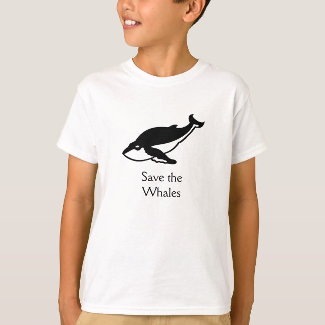 Camiseta Salve as Baleias (Frente)