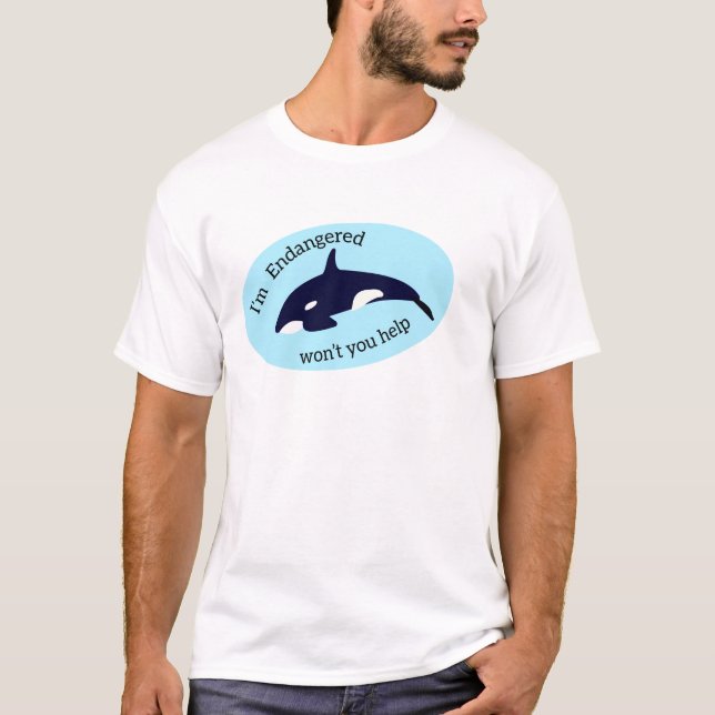 Camiseta Salve as Baleias (Frente)