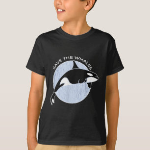 Camiseta Salve As Baleias I Ocean Environmental Protection