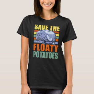 Camiseta Salve As Batatas Flutuantes Manateam Chubby Mermai