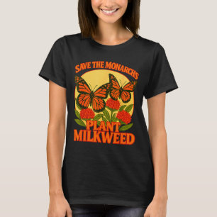 Camiseta Salve As Monarcas Plante Algumas Borboletas De Mil