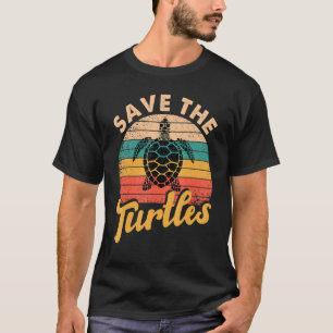 Camiseta Salve As Tartarugas Direitos Dos Animais Ruas Da T