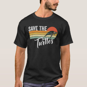 Camiseta Salve As Tartarugas Direitos Dos Animais Ruas Da T