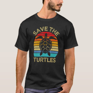 Camiseta Salve As Tartarugas Direitos Dos Animais Ruas Da T