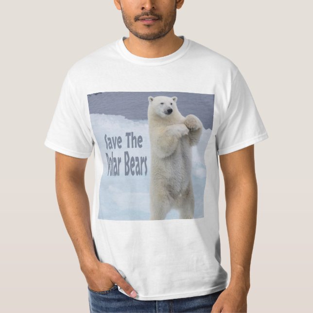 Camiseta Salve As Ursos Polares (Frente)