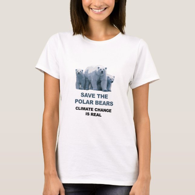 Camiseta Salve as Ursos Polares (Frente)