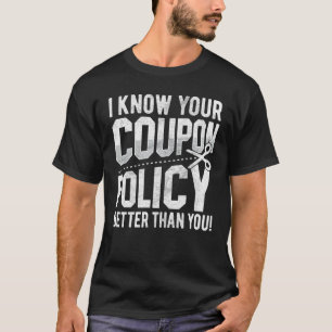 Camiseta Salve de casal Eu conheço sua política de cupom me