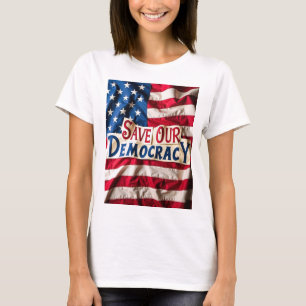 Camiseta Salve Democracia Impeach Trump