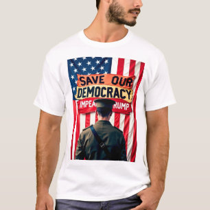 Camiseta Salve Democracia Impeach Trump