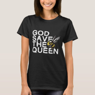 Camiseta Salve Deus A Rainha Apicultor Mel Rainha Abelha Fa