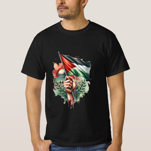CAMISETA SALVE GAZA (Frente)