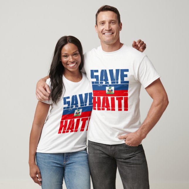 CAMISETA SALVE HAITI (Unissex)