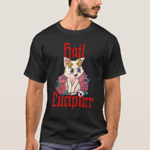 Camiseta Salve Lucipurr Gato Satanista 1