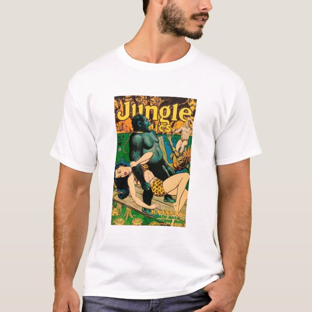 Camiseta Salve-me - Gorilla - Tarzan - Selva Boy - Swamp (Frente)