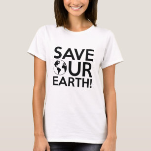 Camiseta Salve nossa Terra