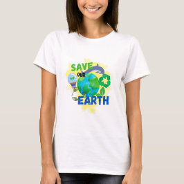 Camiseta Salve nossa Terra