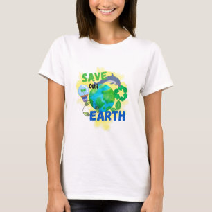Camiseta Salve nossa Terra