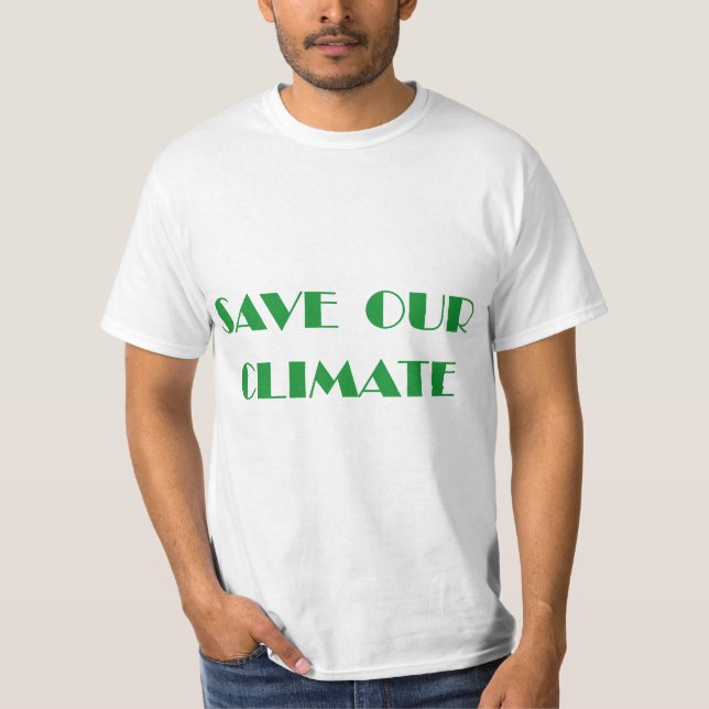 Camiseta Salve nosso clima (Frente)