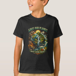 Camiseta Salve nosso planeta