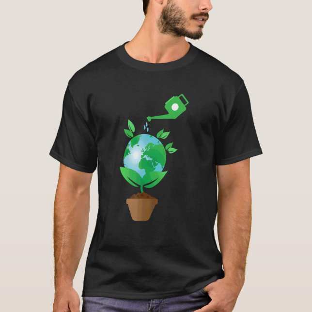 Camiseta Salve nosso planeta Aquecendo o clima (Frente)
