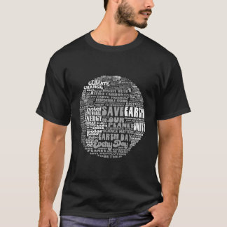 Camiseta Salve nosso planeta Mudança climática é real, econ