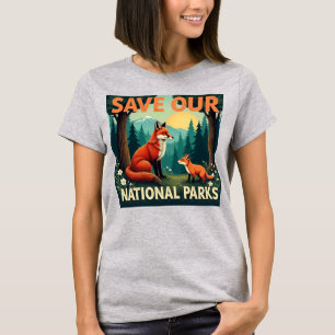 Camiseta Salve nossos parques nacionais