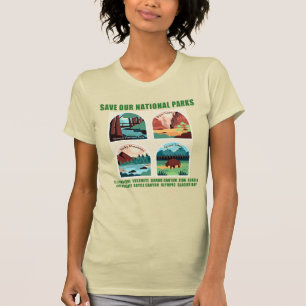 Camiseta Salve nossos parques nacionais