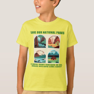 Camiseta Salve Nossos Parques Nacionais
