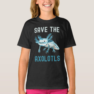 Camiseta Salve O Axolotls Proteja O Axolotl