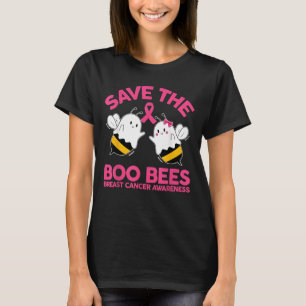 Camiseta Salve o Cancer de mama das abelha Boo