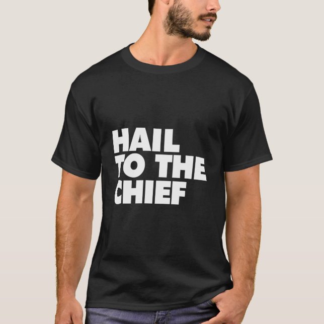Camiseta Salve O Chefe (Frente)