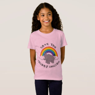 Camiseta Salve O Chubby Unicorn Rhino