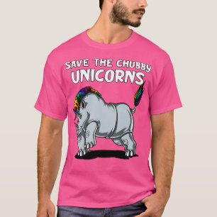 Camiseta Salve O Chubby Unicorns Rhino