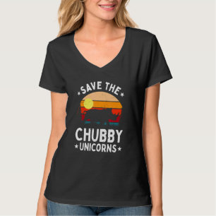 Camiseta Salve O Chubby Unicorns Vintage Rhino Animal Rig