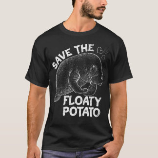 Camiseta Salve O Floaty Batata Mana Animal Marinho