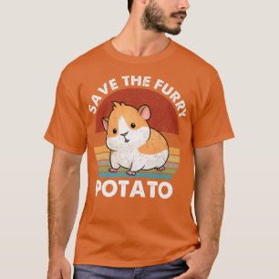 Camiseta Salve O Furry Potato Funny Guiné Pig138