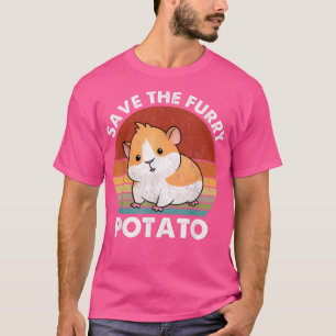Camiseta Salve O Furry Potato Funny Guiné Pig 5248