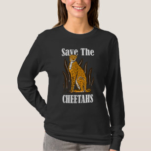Camiseta Salve O Gato De Chita Mais Rápido.