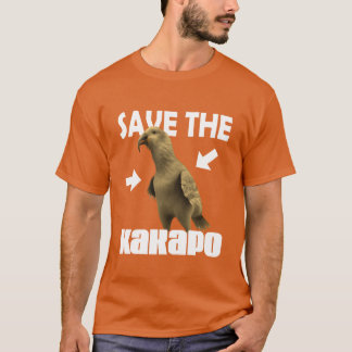 Camiseta Salve o kakapo retrô
